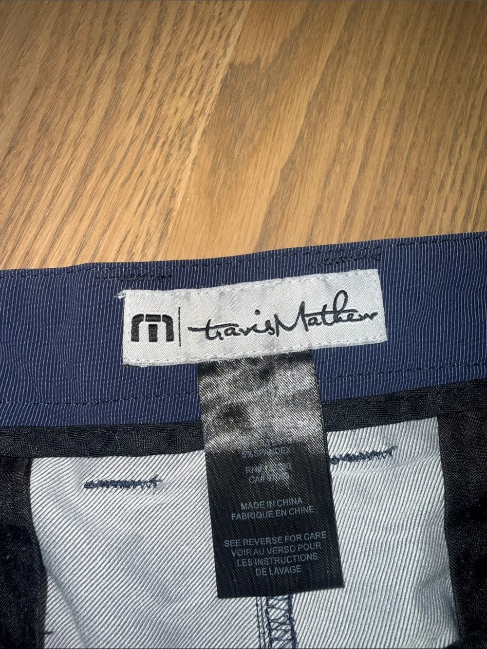 Travis Mathew Men's Midnight Blue Athletic Shorts